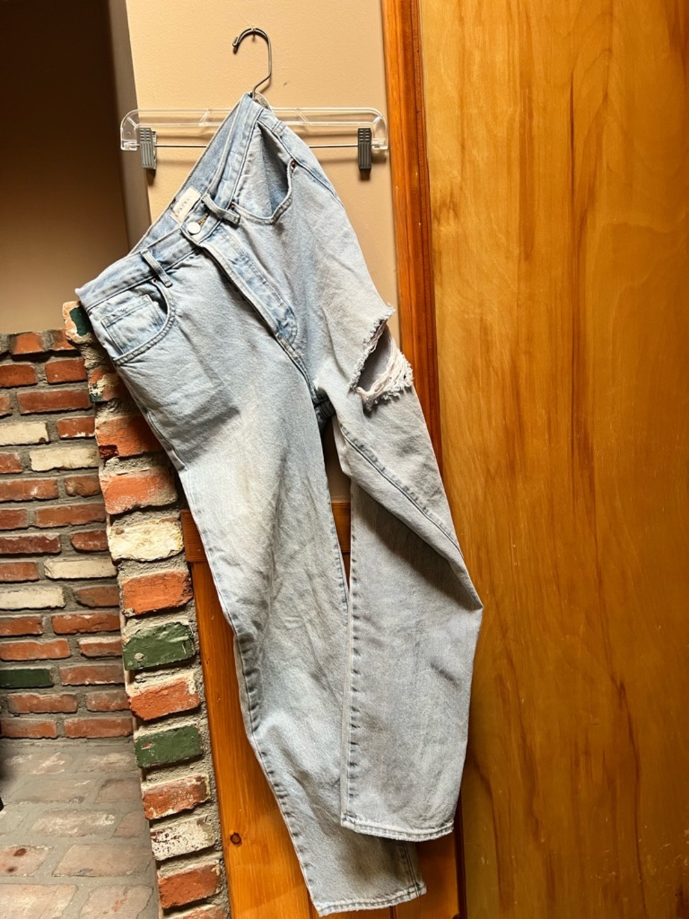 PacSun Light Blue Straight Leg “DAD JEANS”